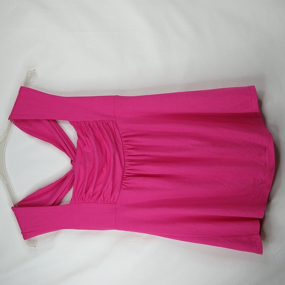 Boston Proper Pink Racer Back Top Size: M